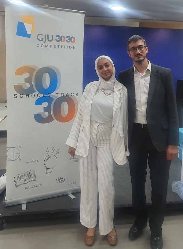 أنا وسيلين في حفل التكريم